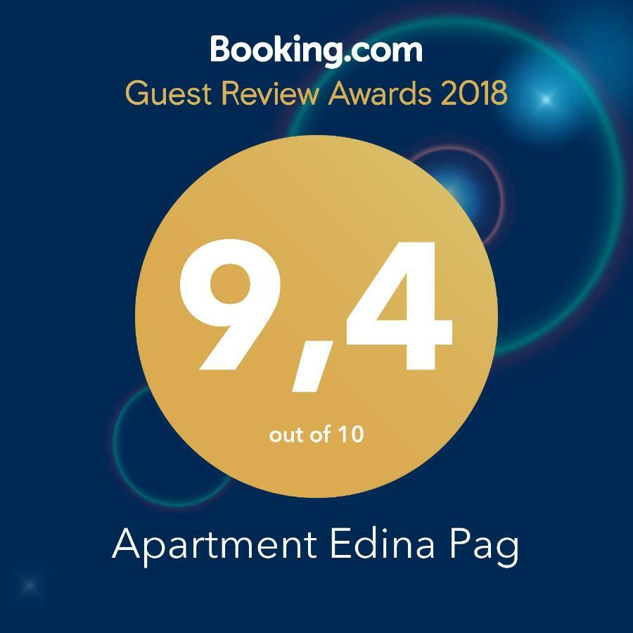 Apartment Edina Pag Pag Town Εξωτερικό φωτογραφία